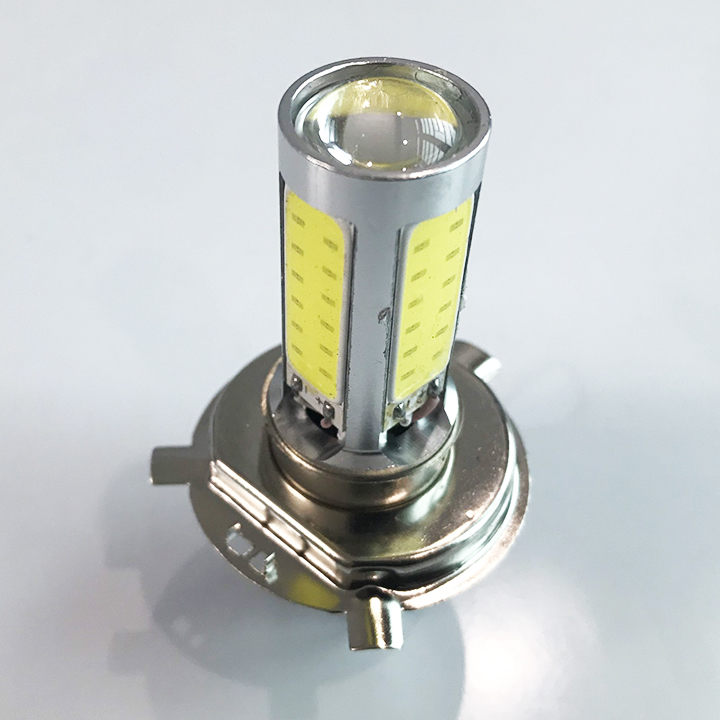 Đèn pha led -đèn pha led 4 tim bi cầu - đèn pha led