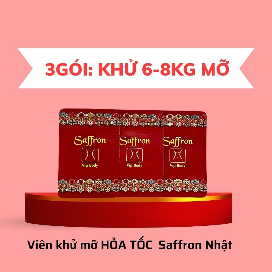 [SIÊU MẠNH - CẤP TỐC] giảm cân Saffron  Nhật liệu trình Gói 7 ngày