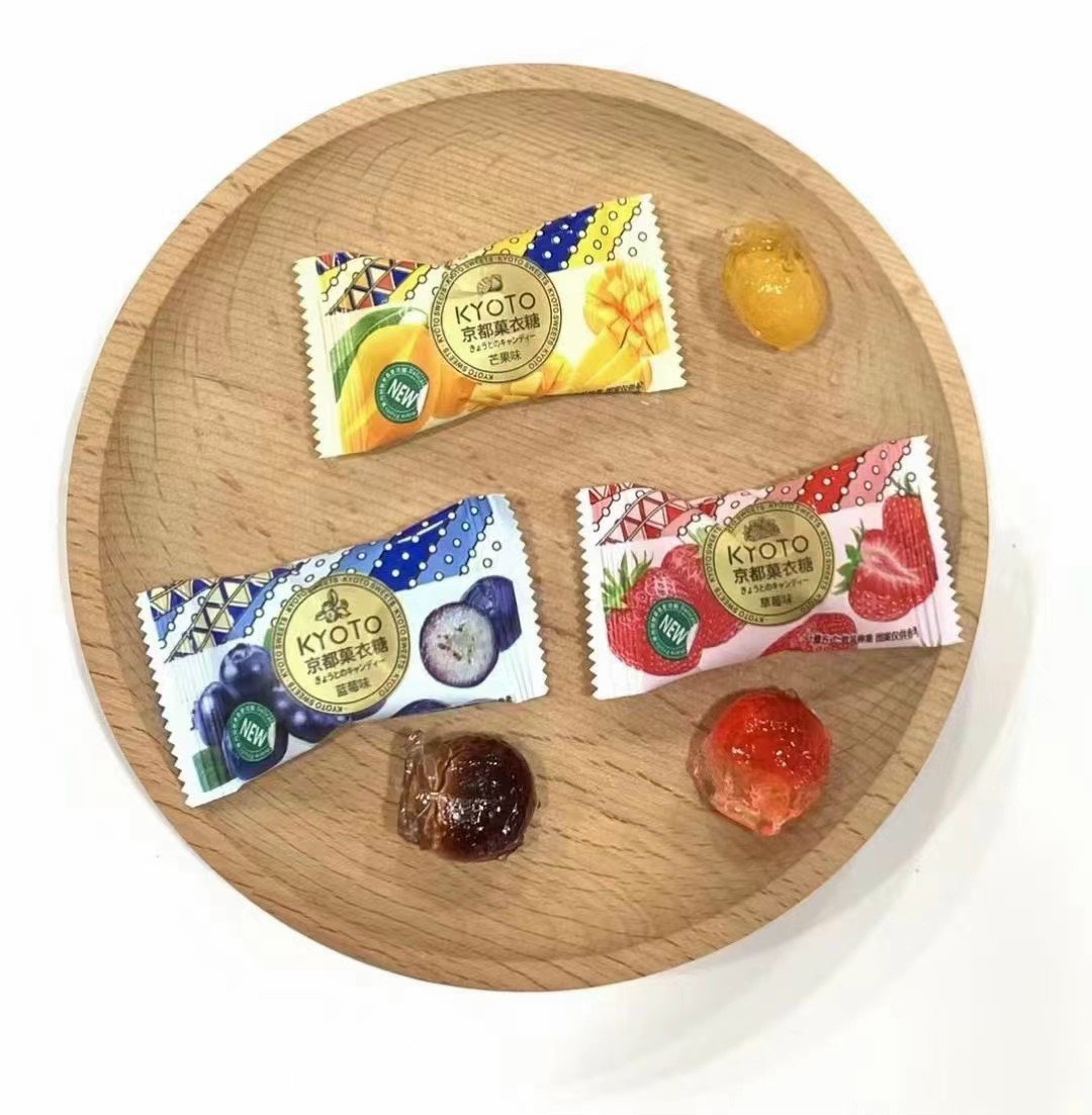 Combo 500g Kẹo dẻo nhân mứt trái cây Kyoto / Kẹo bi dẻo trái cây nhiều vị thơm ngon ăn hoài không ngán