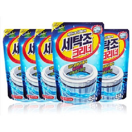 Bột Tẩy Lồng Máy Giặt Hàn Quốc 450g – Chăm Sóc Nhà Cửa – Chất Tẩy Đa Năng – Giặt Ủi – Chất Tẩy Lồng Giặt – Bách Hóa Đa Năng – Chất Tẩy Mùi