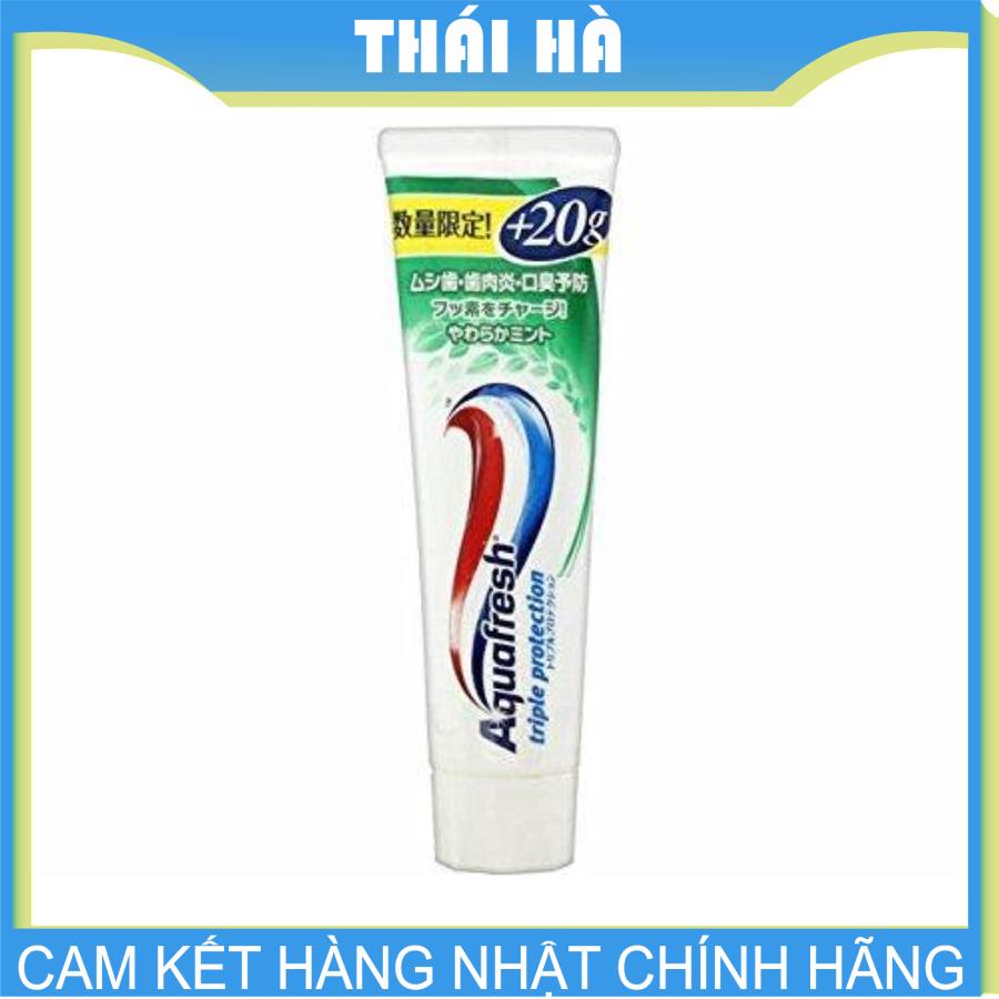 [HCM]Kem đánh răng Aquafresh Bạc Hà Nhật Bản