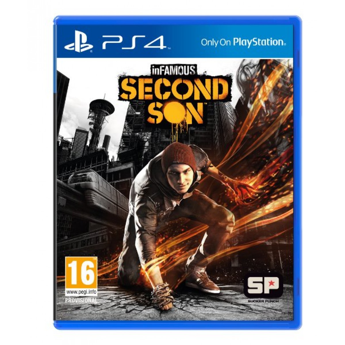 Đĩa game PS4 inFamous Second Son.
