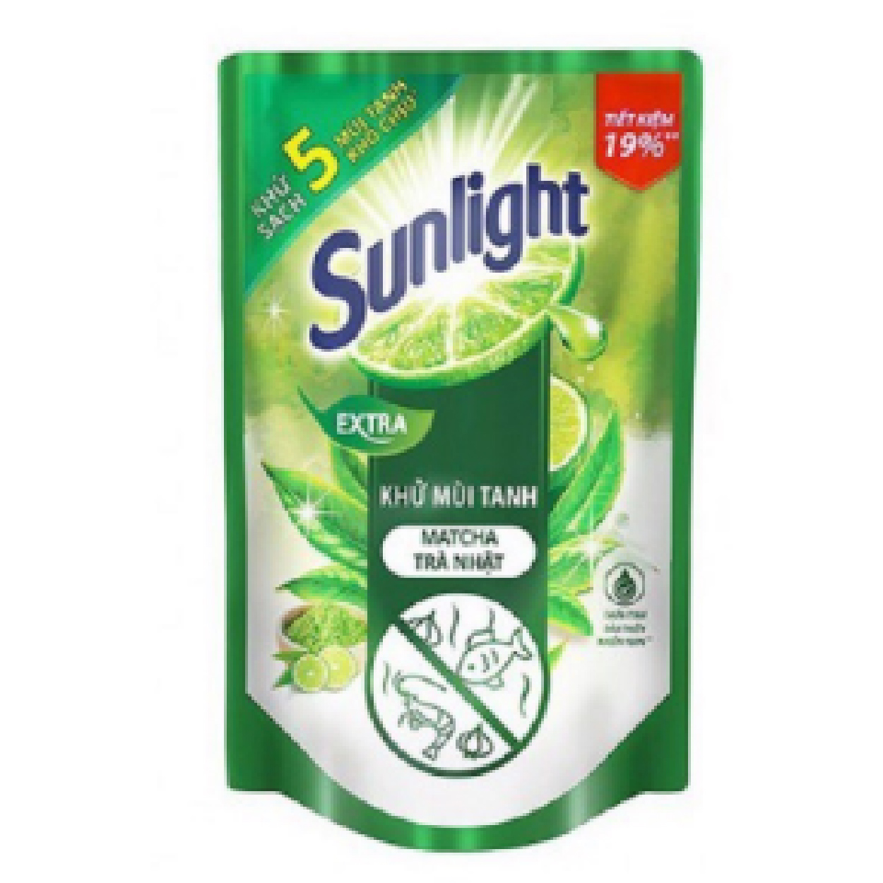 Nước rửa chén sunlight dạng túi xà bông rửa chén đậm đặc 550g/750g