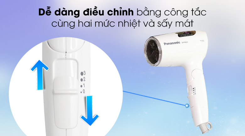 [HCM]Máy sấy tóc PANASONIC EH-ND21-P645 1200W