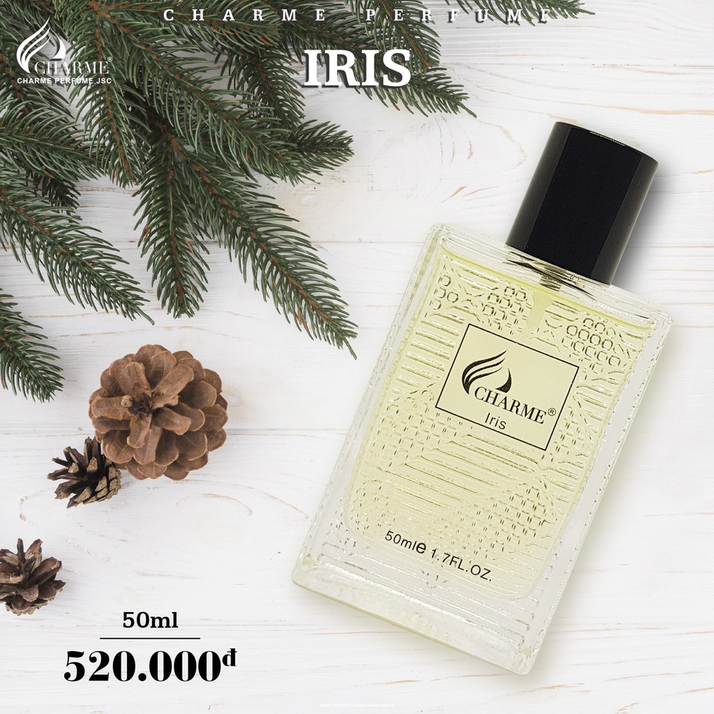 Nước hoa nam iris 50ml mạnh mẽ cá tính - hàng chính hãng