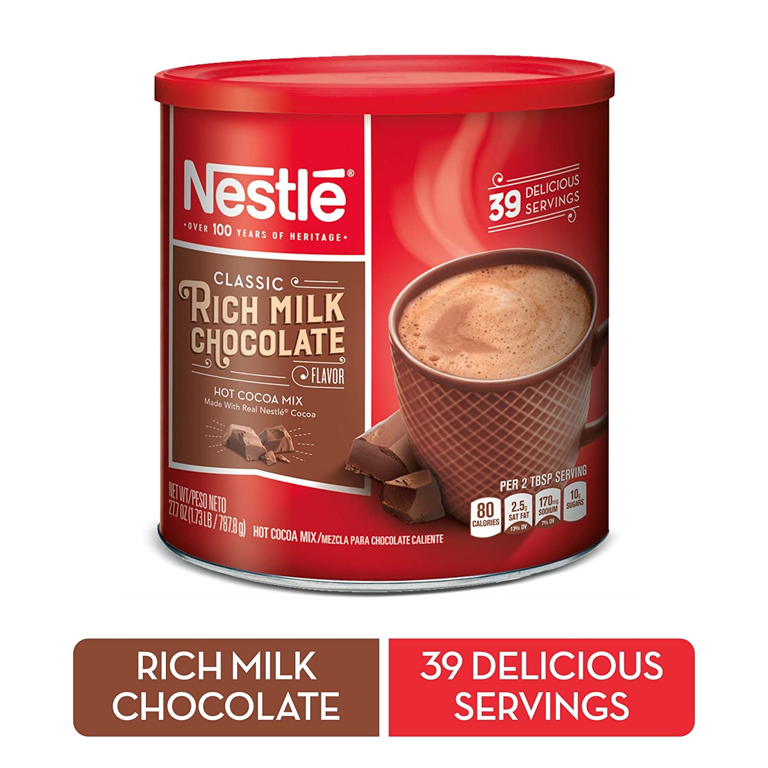 Bột cacao Nestle Hot Choco Mix 787.8g