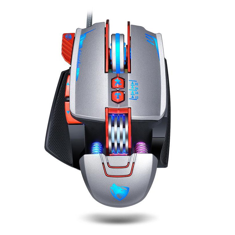 Chuột Gaming Dây 💎𝓕𝓡𝓔𝓔𝓢𝓗𝓘𝓟💎 Mouse Có Dây Gaming T-Wolf V9 (BH 12 Tháng) SPTECH COMPUTER