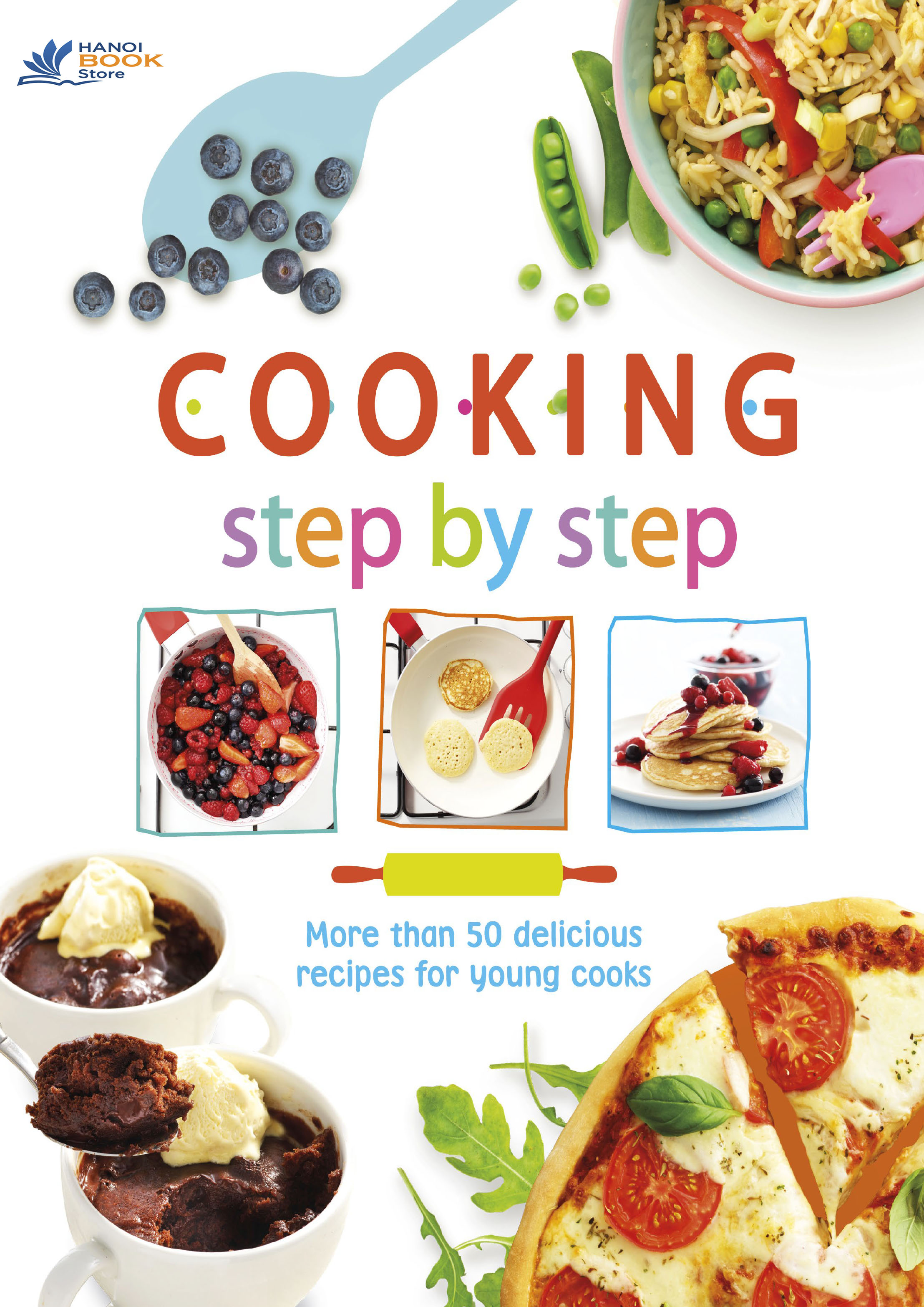 Sách tiếng anh cooking step by step