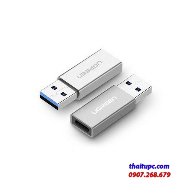 Đầu chuyển đổi usb 3.0 to usb type c chính hãng ugreen 30705