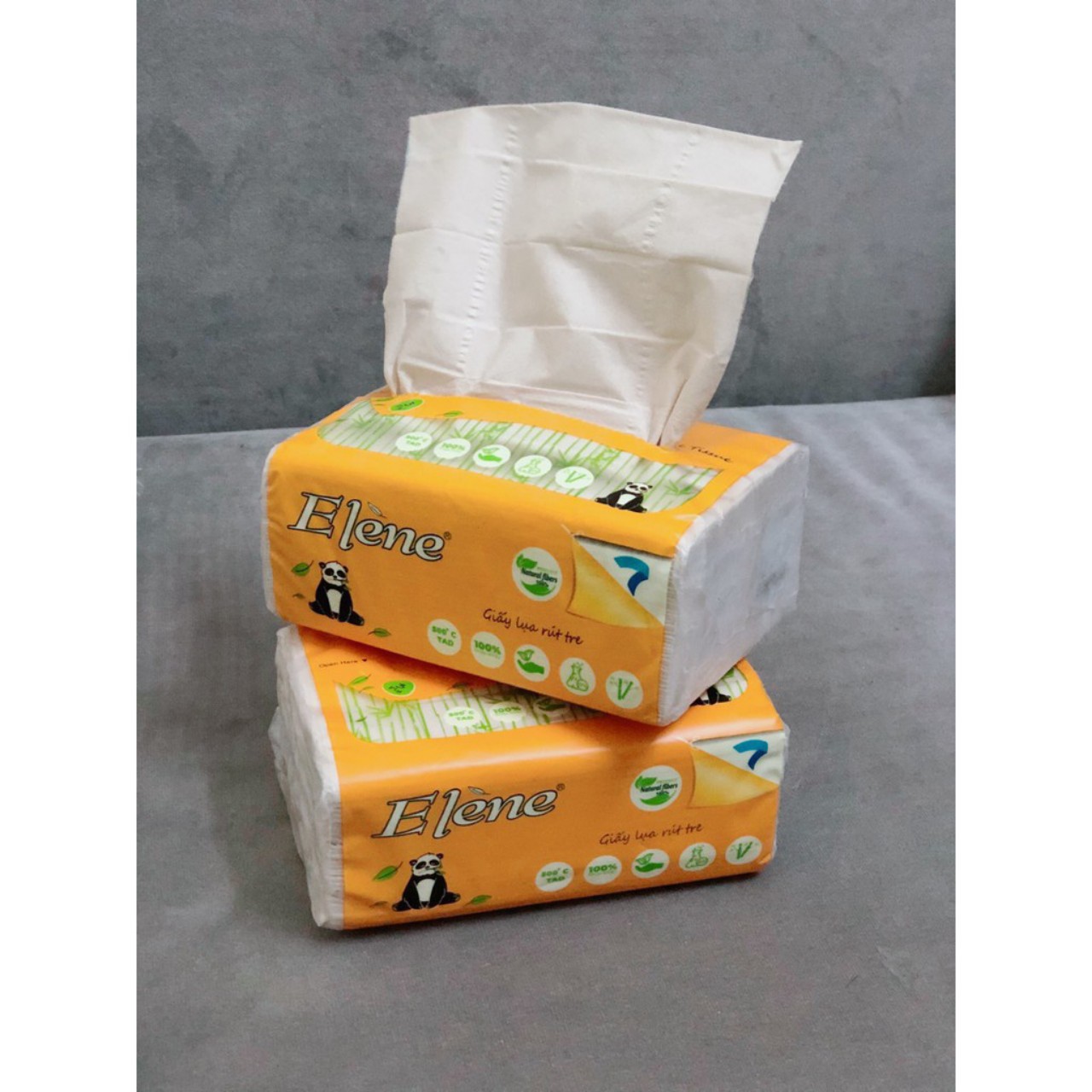 (COMBO 2 GÓI)Giấy lụa rút Elène tre cao cấp kích thước 180x120mm