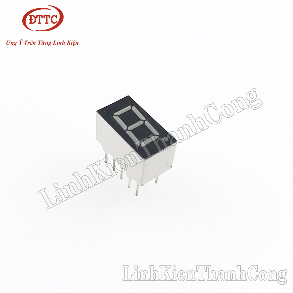 LED 7 Thanh 0.36inch 1 Số, 2 Số, 3 Số, 4 Số Màu Đỏ (Anot Chung, Katot Chung)