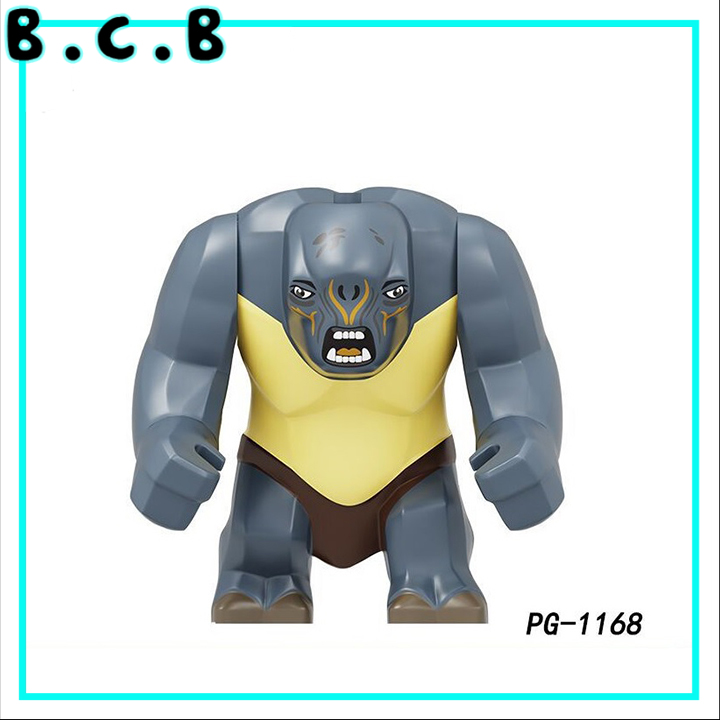 Quỷ Đá Cave Troll Trog Bigfig Đồ chơi Lắp ráp Minifigure Lord of the Rings Chúa tể của những Chiếc Nhẫn PG1168