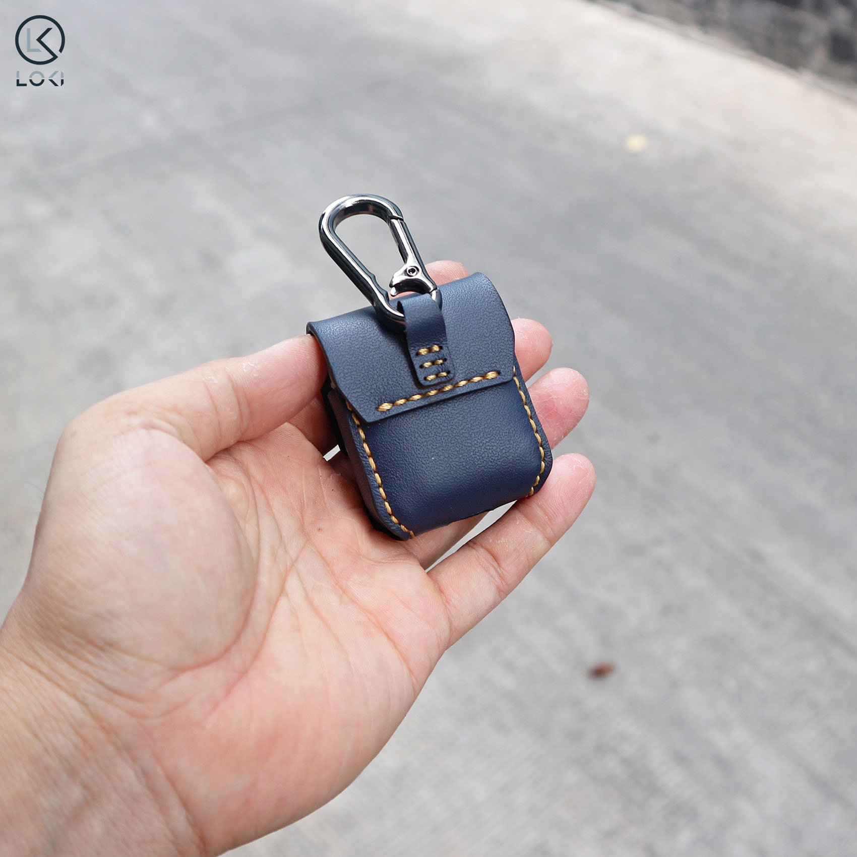 Bao da tai nghe Airpods 1 | 2 - Manory Leather