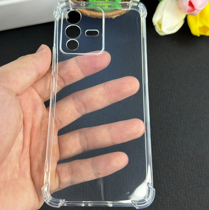 Ốp Vivo S12 5G / Vivo S15 Pro 5G - Dẻo Trong Chống Sốc Bảo Vệ Camera