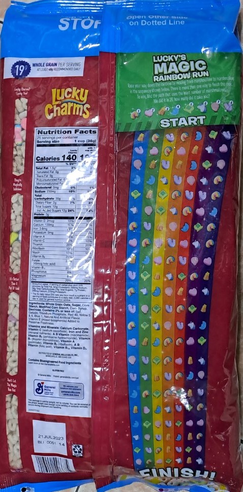 Ngũ Cốc Ăn Sáng Cho Bé Lucky charms
