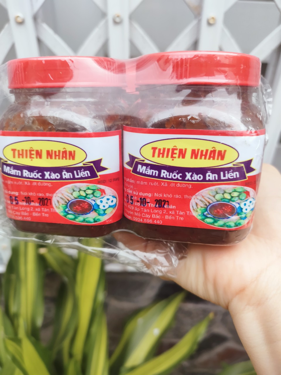 (Freeship) Mắm ruốc xào xả ớt hủ 200gr