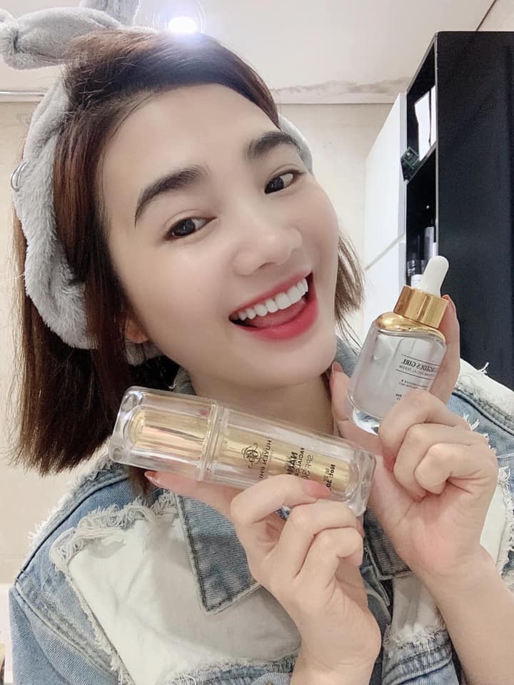 COMBO SERUM & KEM FACE NANO HUYỀN PHI