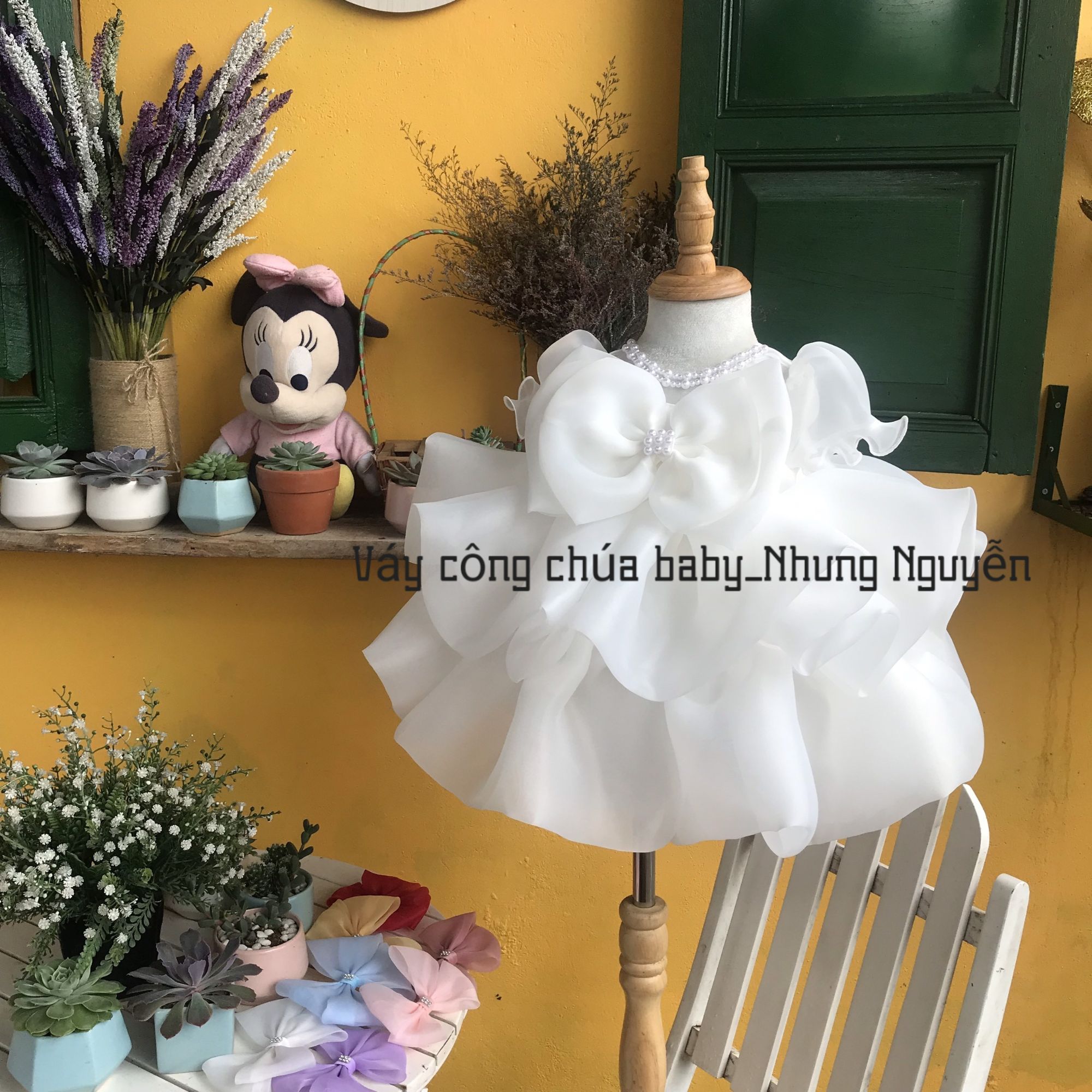 Váy công chúa Nhung Nguyễn