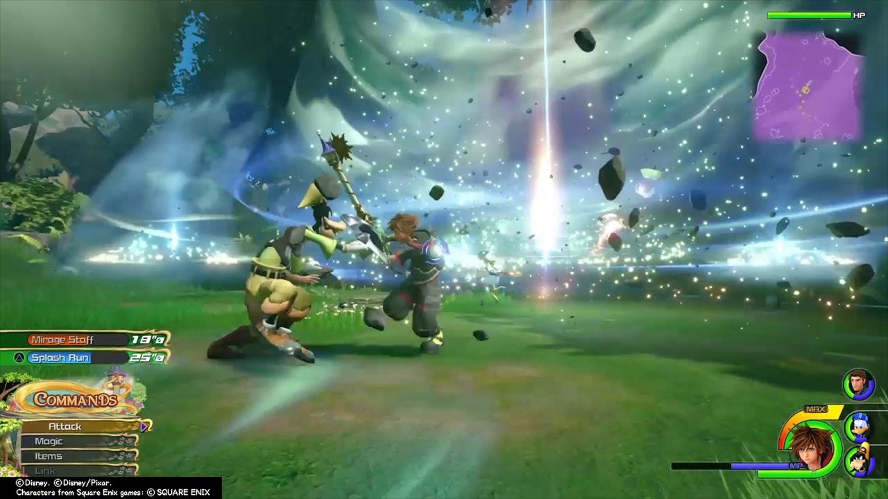 Đĩa game PS4 Kingdom hearts 3