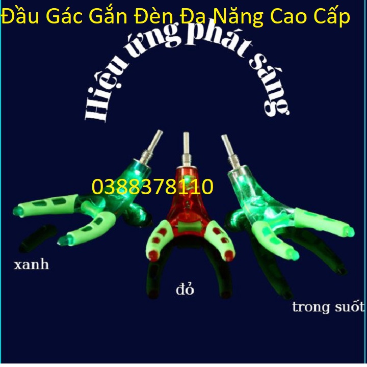Đầu gác gắn đèn đa năng cao cấp dùng được ban ngày và ban đêm