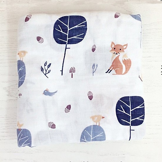Khăn Tắm Sợi Tre Aden Cuộn Muslin