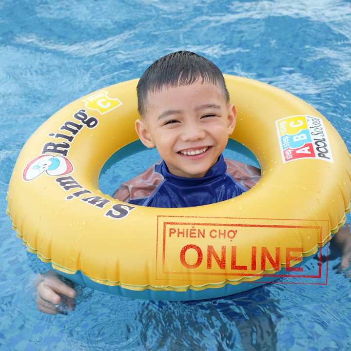 Phao bơi tròn cao cấp swing ring 80cm
