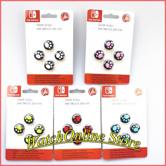 Núm bọc chân gấu Nintendo Switch - Analog Joy Con Nintendo Switch