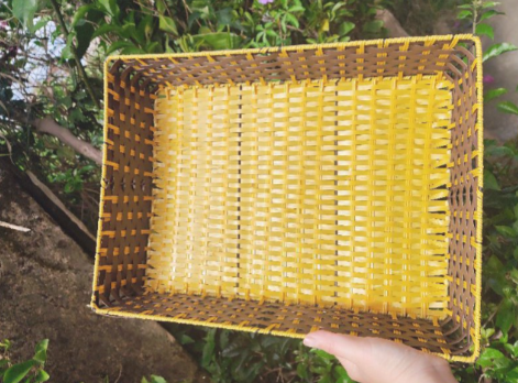 khay nhựa giả mây 30x40