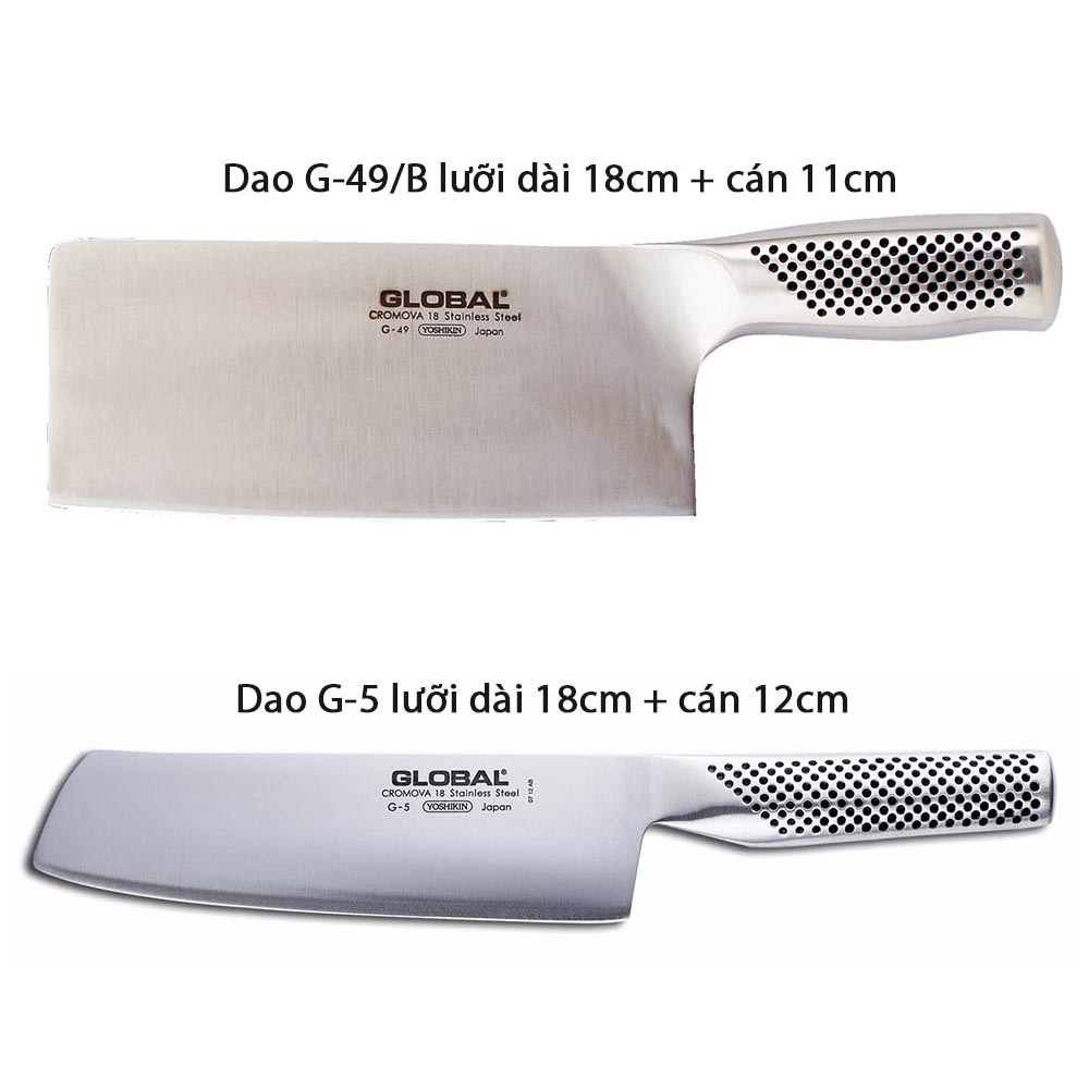 Bộ dao 7 món Global cao cấp của Nhật bản