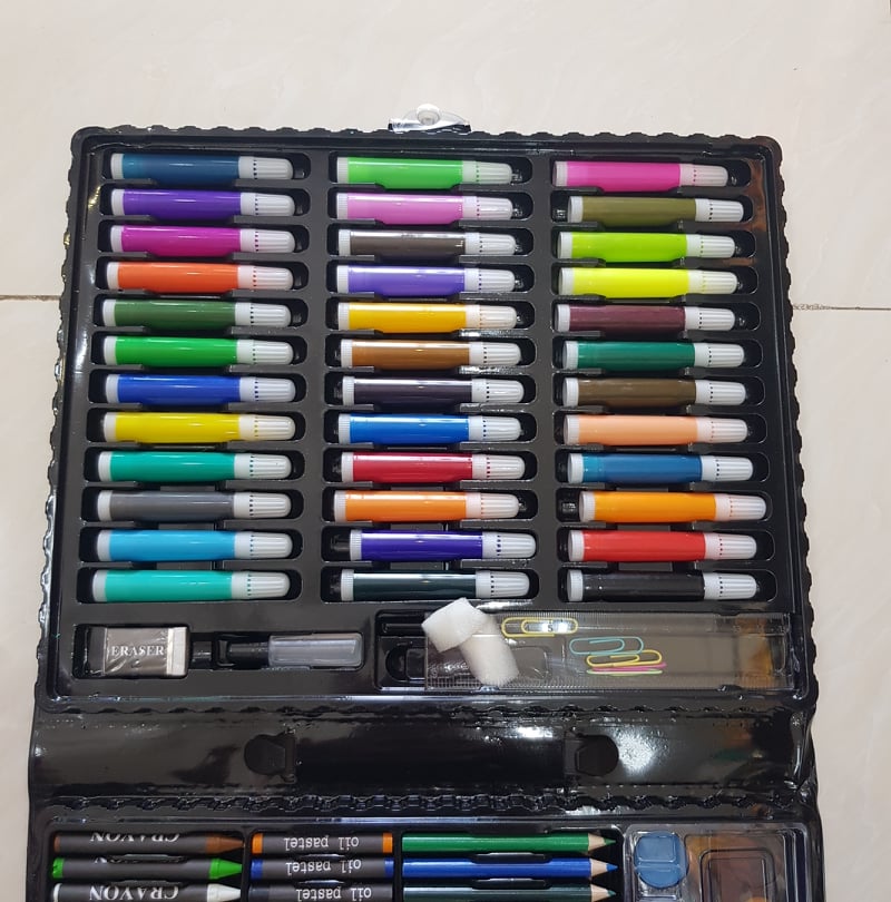 Bộ bút chì màu 150 món cho bé yêu