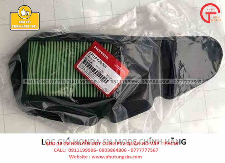 LỌC GIÓ HONDA SH MODE CHÍNH HÃNG