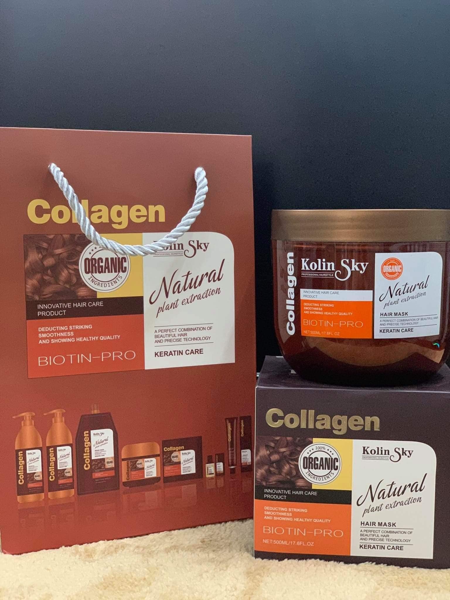 Kem ủ tóc Collagen Kolin Sky