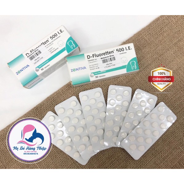 Viên Vitamin D 500 I.E Đức