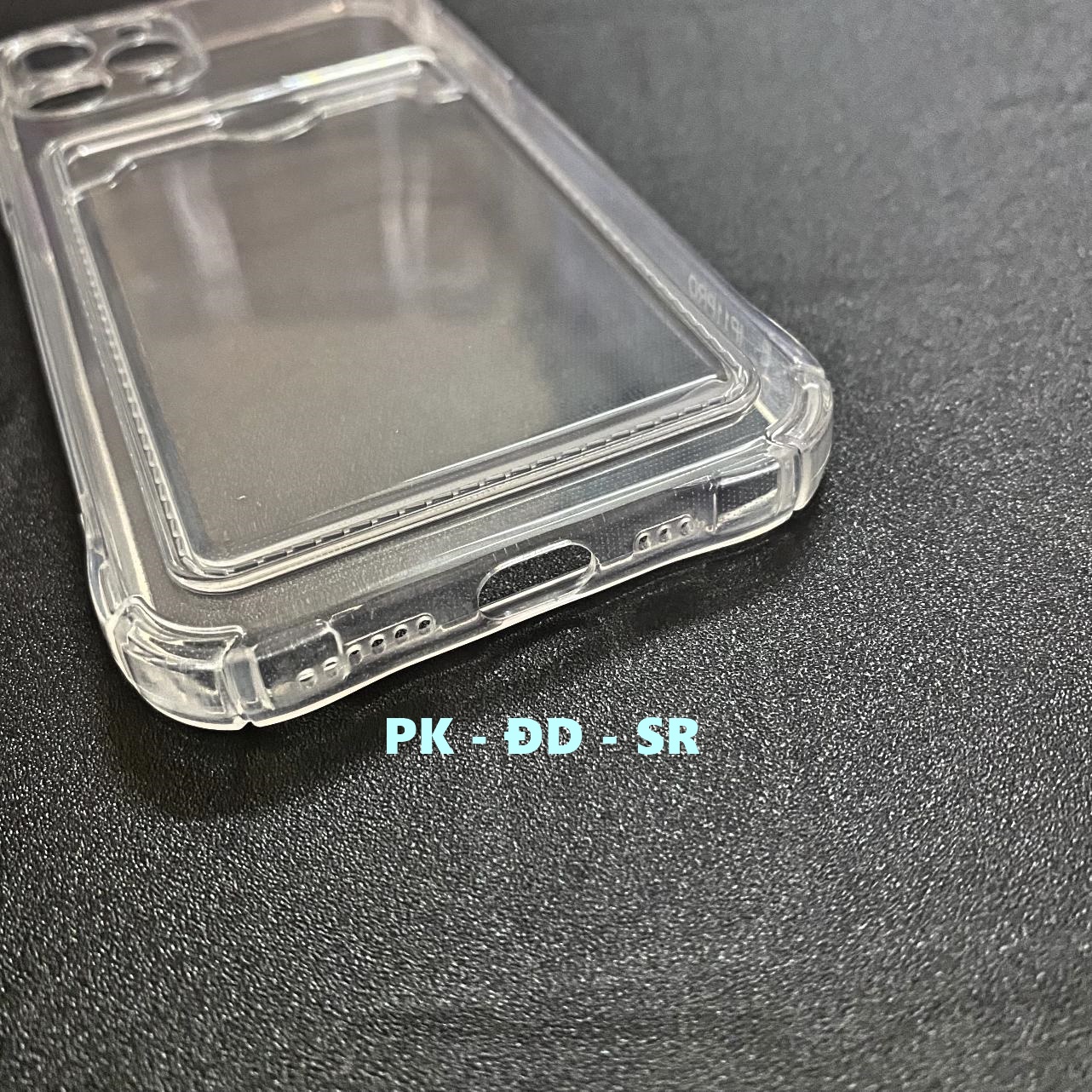 Ốp Lưng iPhone 11 Pro Dẻo Trong Chống Sốc Đựng Card