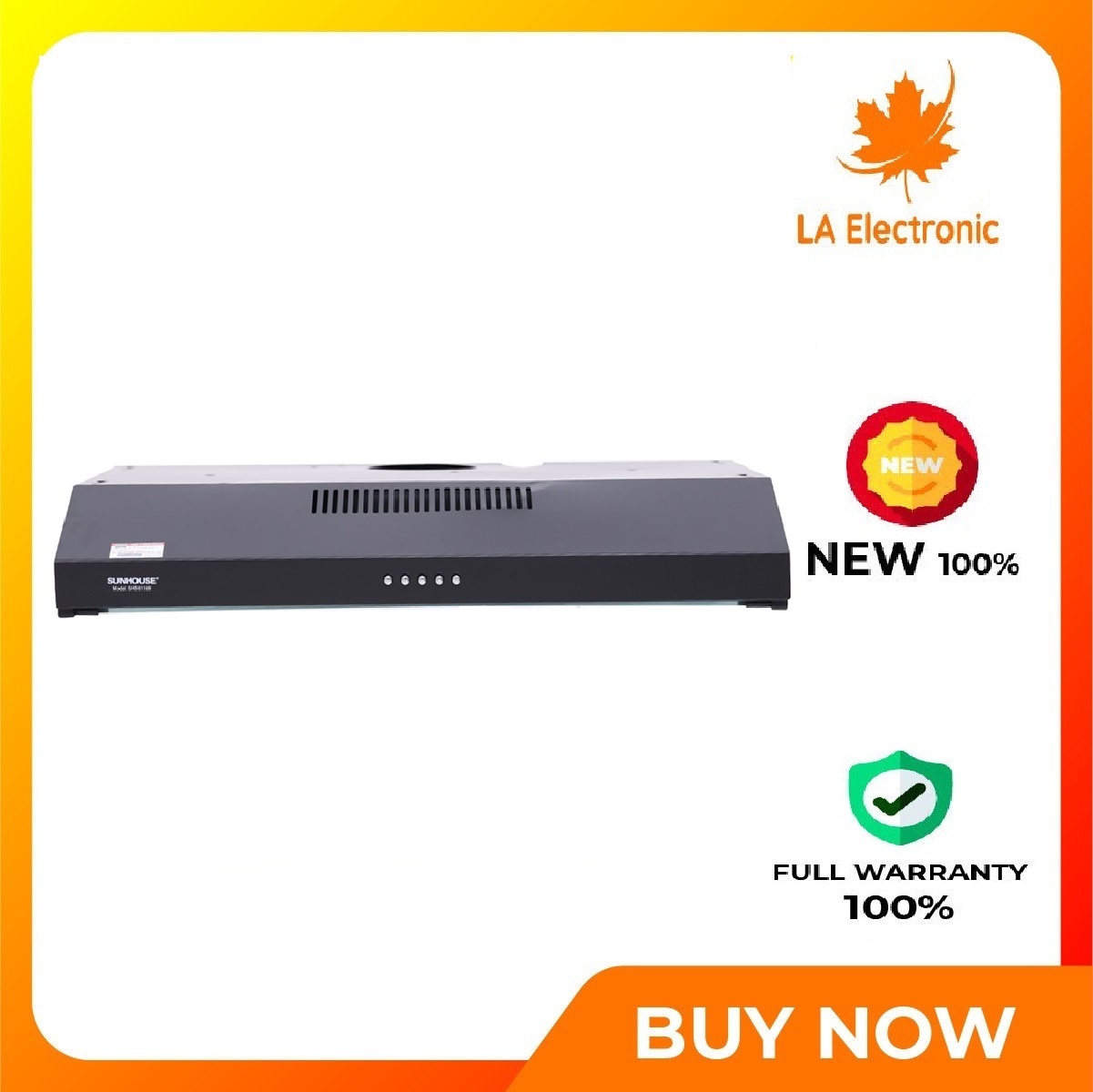 Máy hút mùi âm tủ sunhouse shb6118b - free shipping hcm