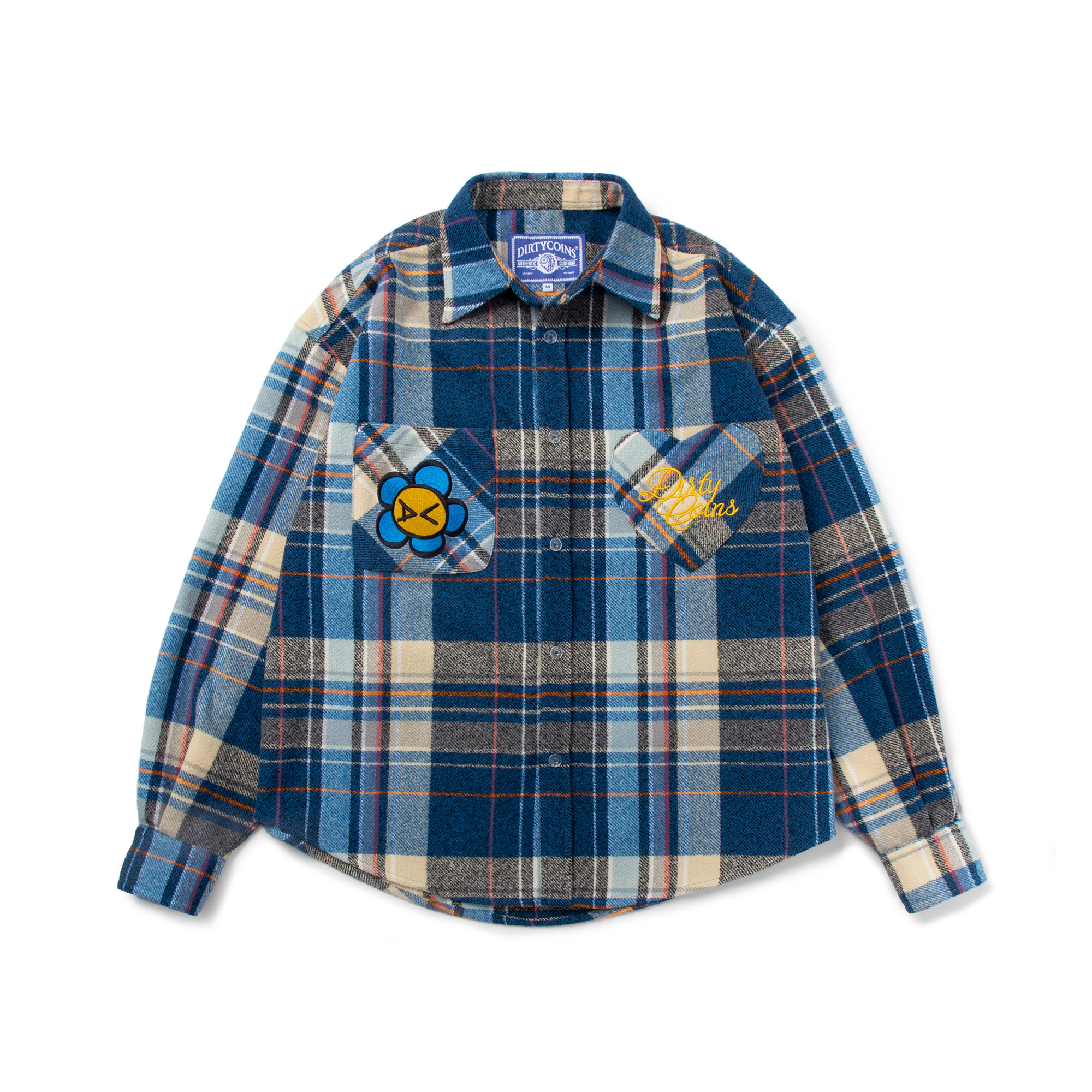 Áo Khoác DirtyCoins Love Flannel Jacket