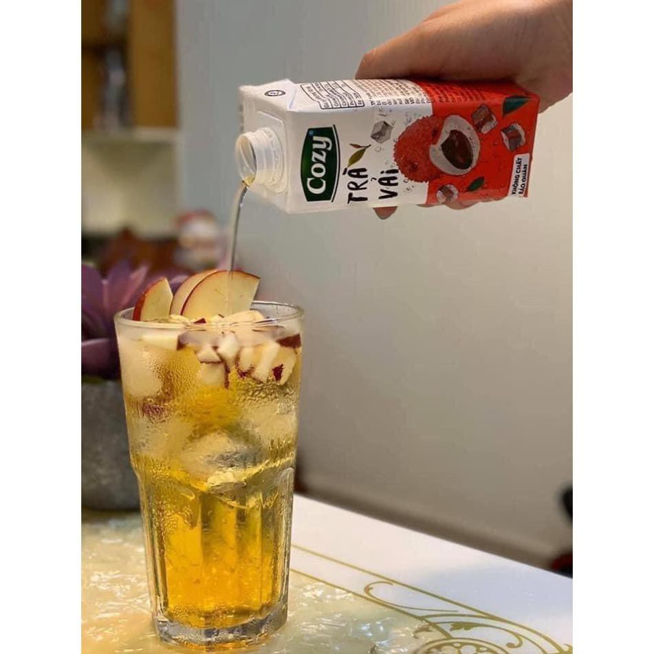 Trà cozy( thùng 24 hộp x 225ml) - Thùng mix vị