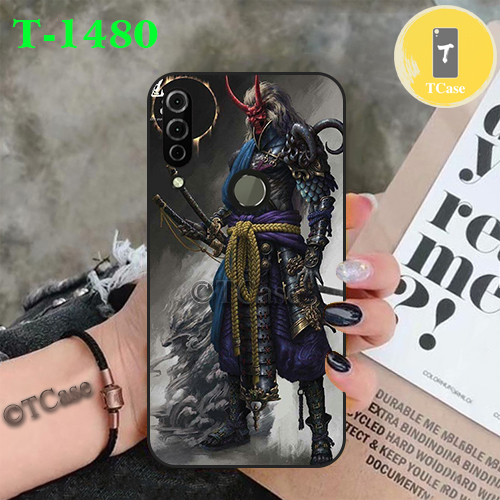 [HCM]Ốp lưng Vsmart Joy 3 dẻo đen in hình Samurai X cực ngầu