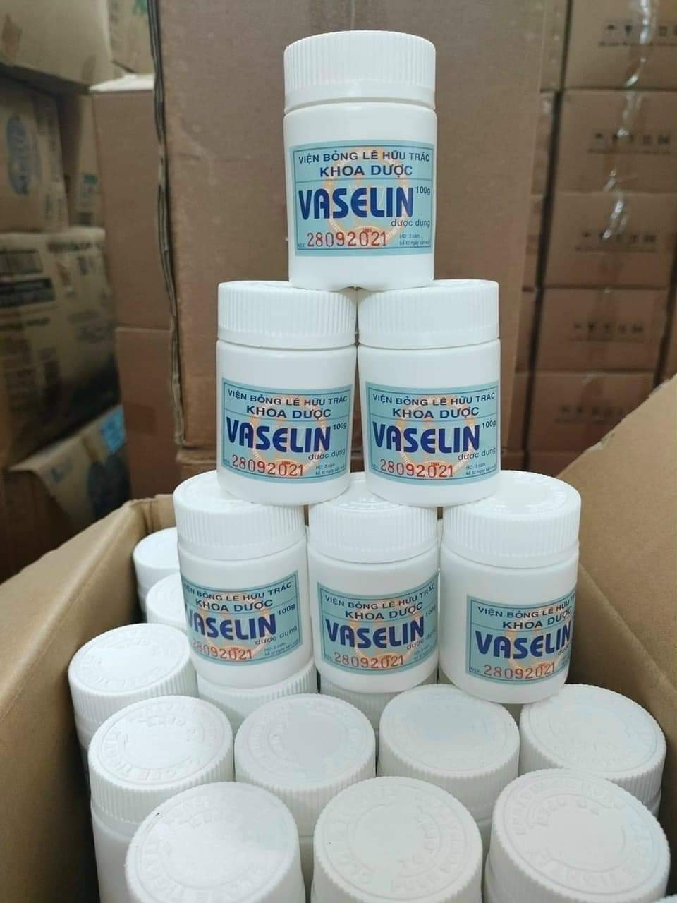 Kem nẻ Vaseline 100g Viện Bỏng - KNE