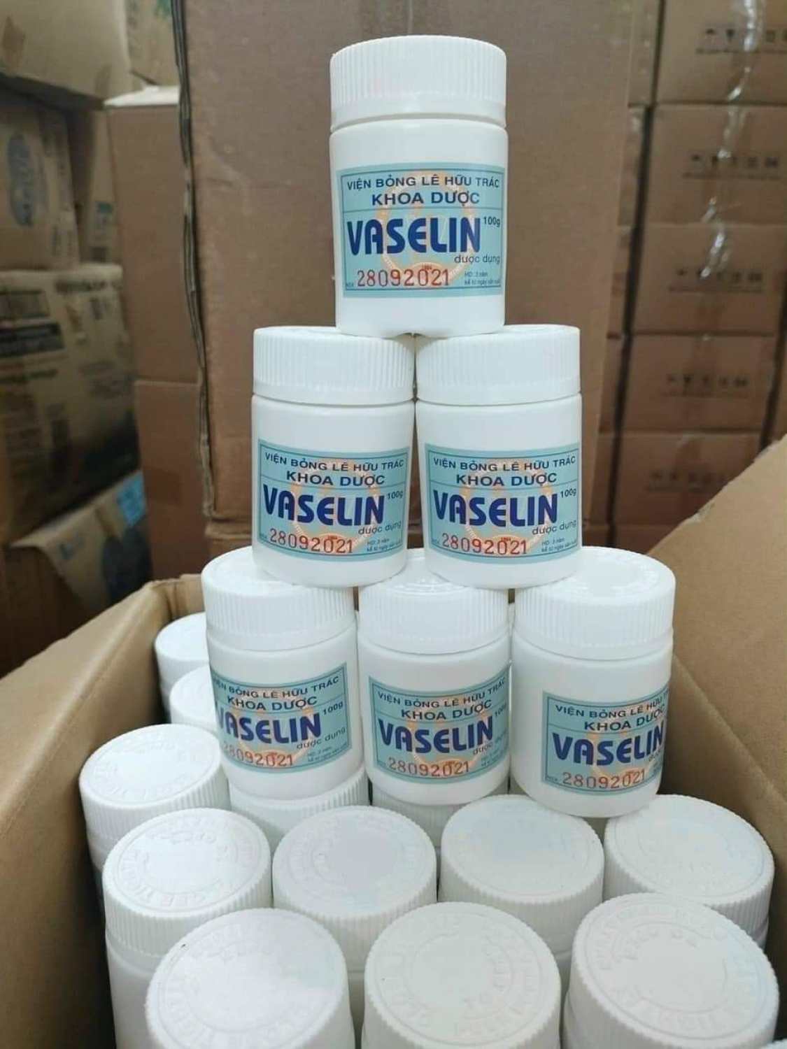 Kem nẻ Vaseline 100g Viện Bỏng - KNE