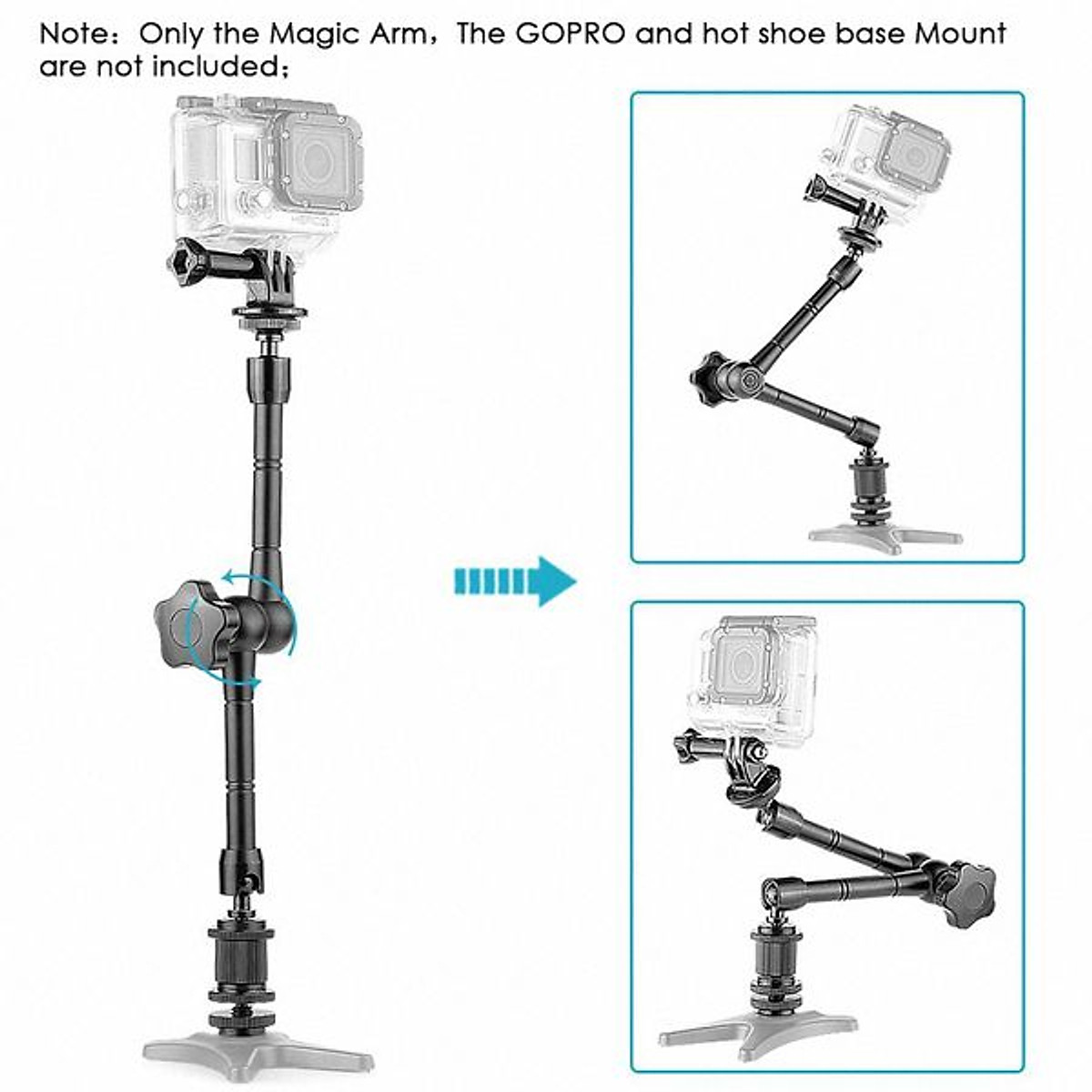 [HCM]Khớp nối đa năng - Magic Arm 11"