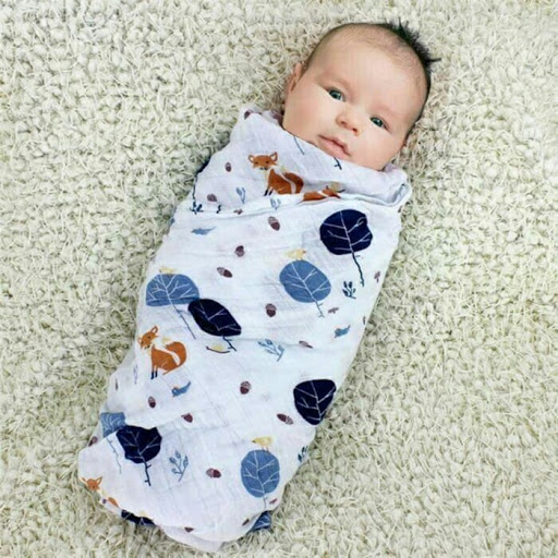 [Ảnh Thật] Ủ Kén Sơ Sinh Xô Aden And Anais Cho Bé