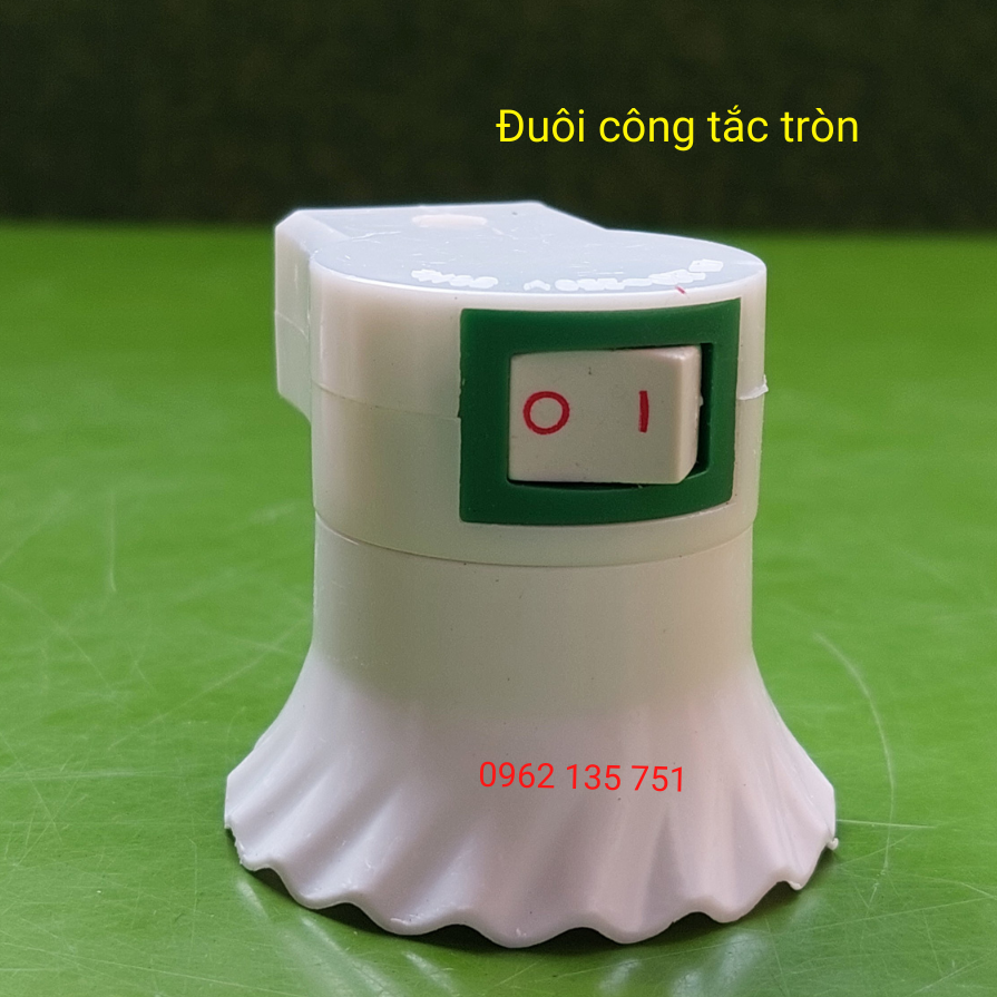 Đuôi đèn xoáy treo lò xo E27 các loại