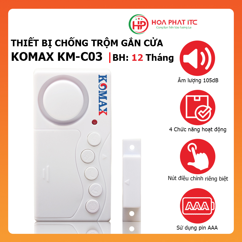 Thiết bị chống trộm gắn cửa KM-C03
