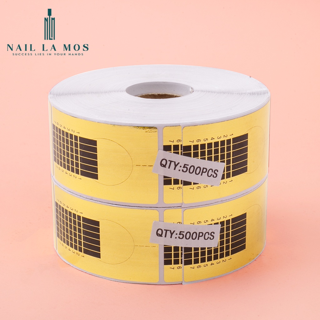 Khuôn giấy nối móng - 1 cuộn 500 miếng