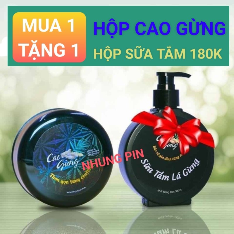 Cao gừng Cát Tường - Thiên Nhiên VIệt 200gr - Đốt mỡ thừa An toàn hiệu quả