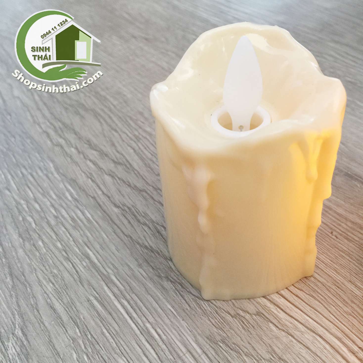 [HCM]Nến điện - đèn cầy điện sài pin - 75cm x 5cm