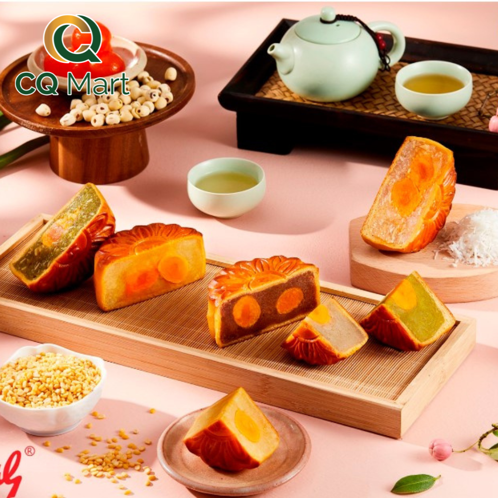 11b_ bánh trung thu givral khoai môn 2 trứng 200g