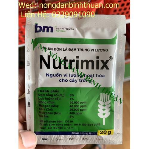 Phân bón lá Nutrimix nhập khẩu từ ĐỨC