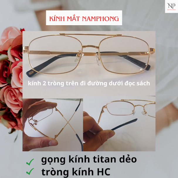 Mắt kính,Kính viễn thị 2 tròng gọng dẻo nikon   [  trên đi đường dưới đọc sách]